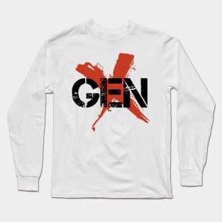 Gen X Babysitters Long Sleeve T-Shirt